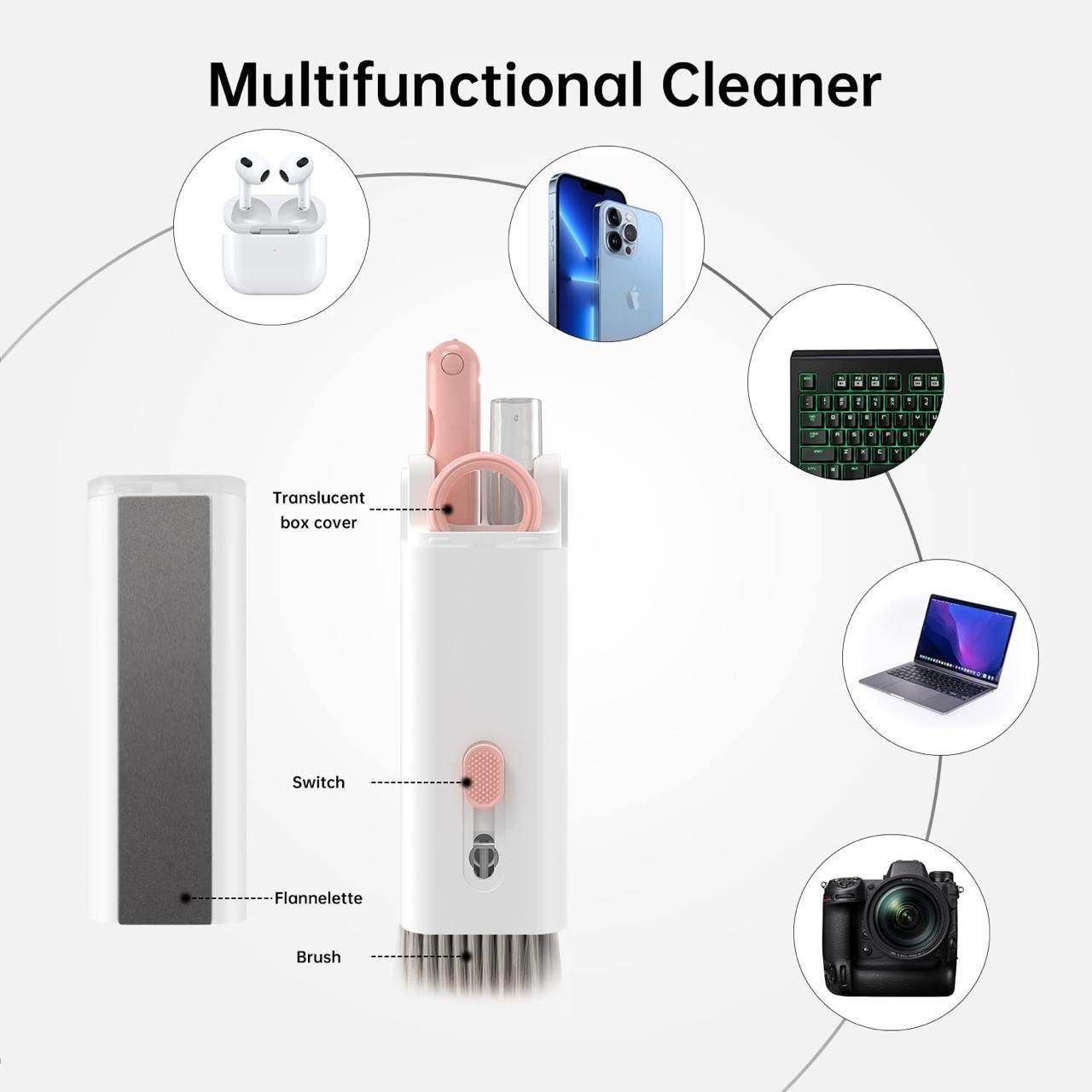 TechClean 7-in-1 Electronic Cleaning Kit 🧼💻
