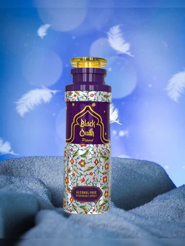 Black Oudh Alcohool Free DeoDorant Spray 200ml and Blue Star Concentrated Attar(Pack of 2)