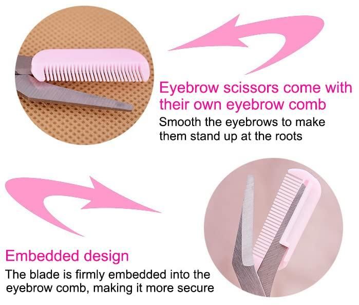 ✨ Precision Eyebrow Trimmer Scissors ✂️