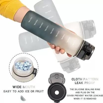 1L Sport Print Gym Water Bottle 💧🏋️