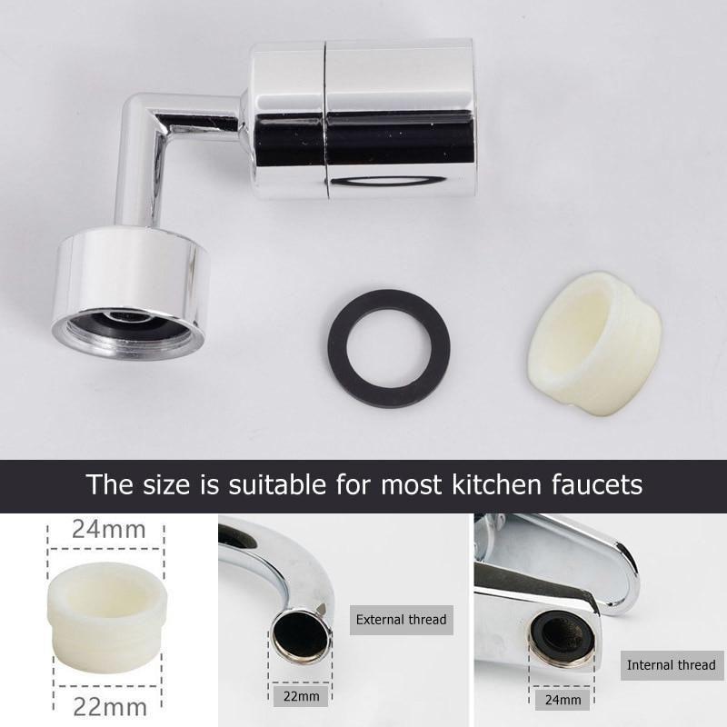 💧 720° Rotatable Faucet Spray Head