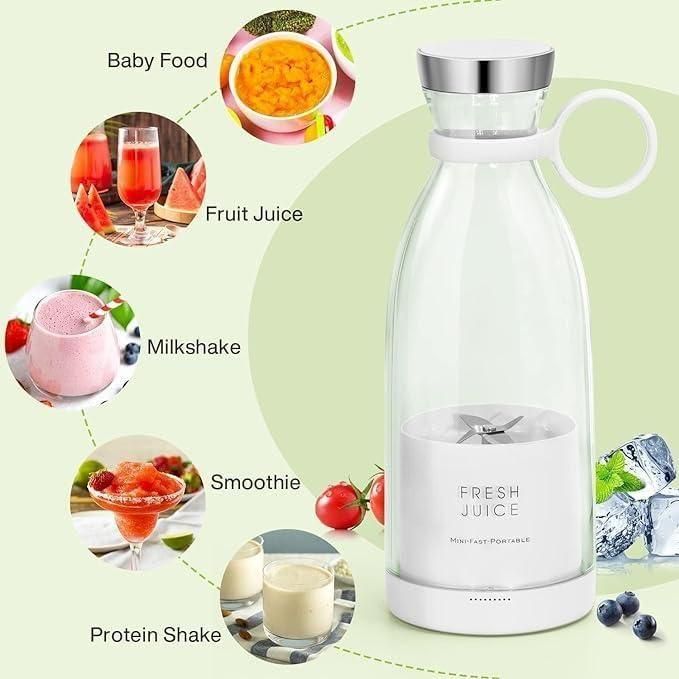Portable USB Mini Juice Blender – Fresh Juice Anytime 🥤⚡