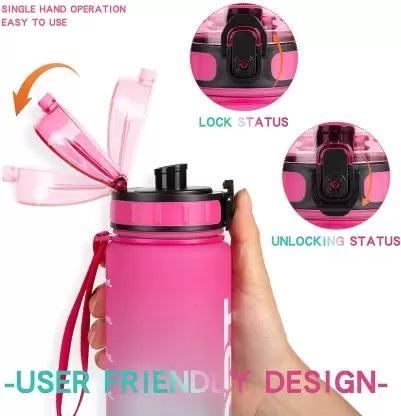 1L Sport Print Gym Water Bottle 💧🏋️