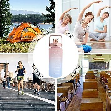 3-Pack Motivational Water Bottles Set 💧⏰