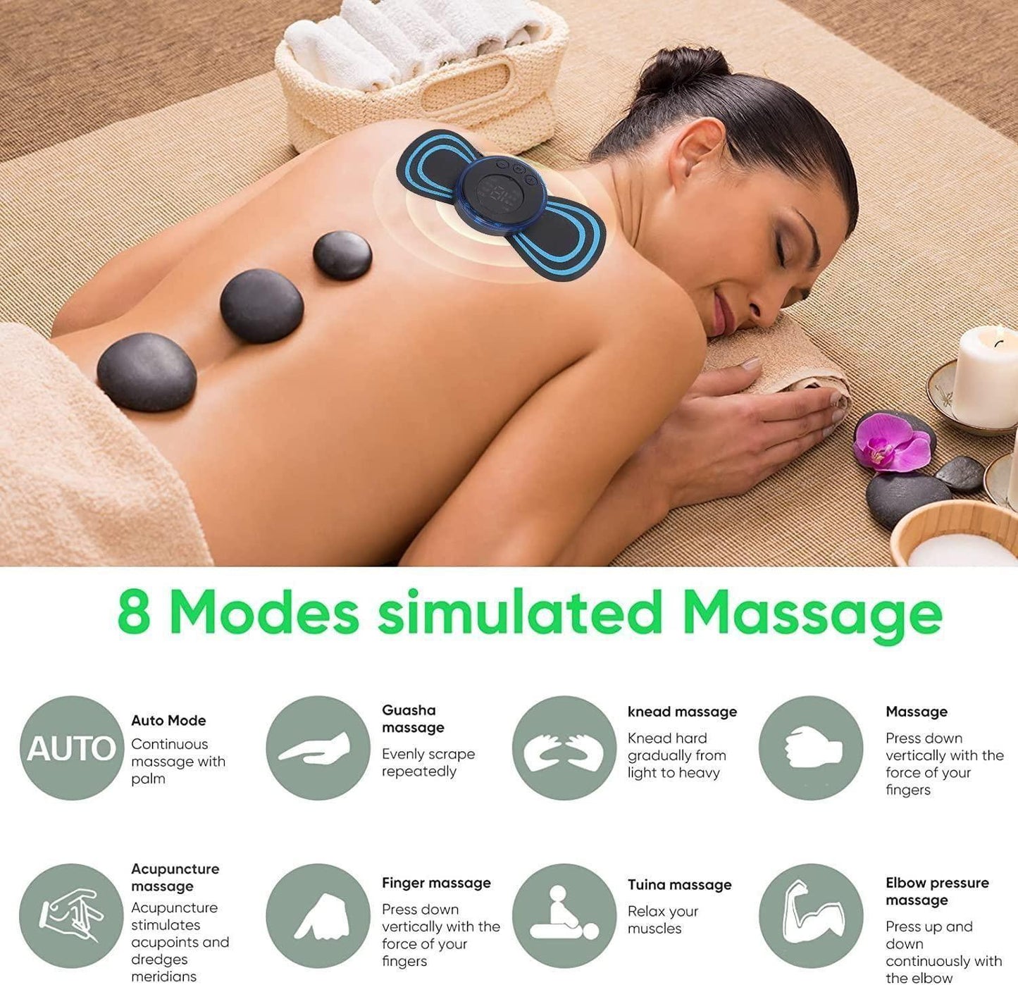 RelaxPulse Mini Electric Muscle Massager 💆‍♂️