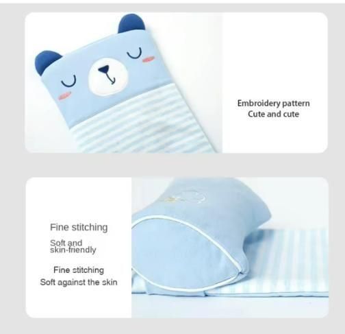 💤 Baby Head Support Pillow | Soft Shaping Comfort 🍼💖