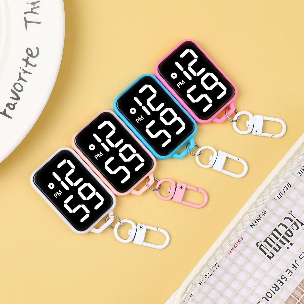 LED Digital Clock Keychain ⏱️✨