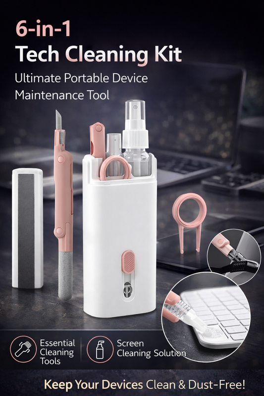 TechClean 7-in-1 Electronic Cleaning Kit 🧼💻