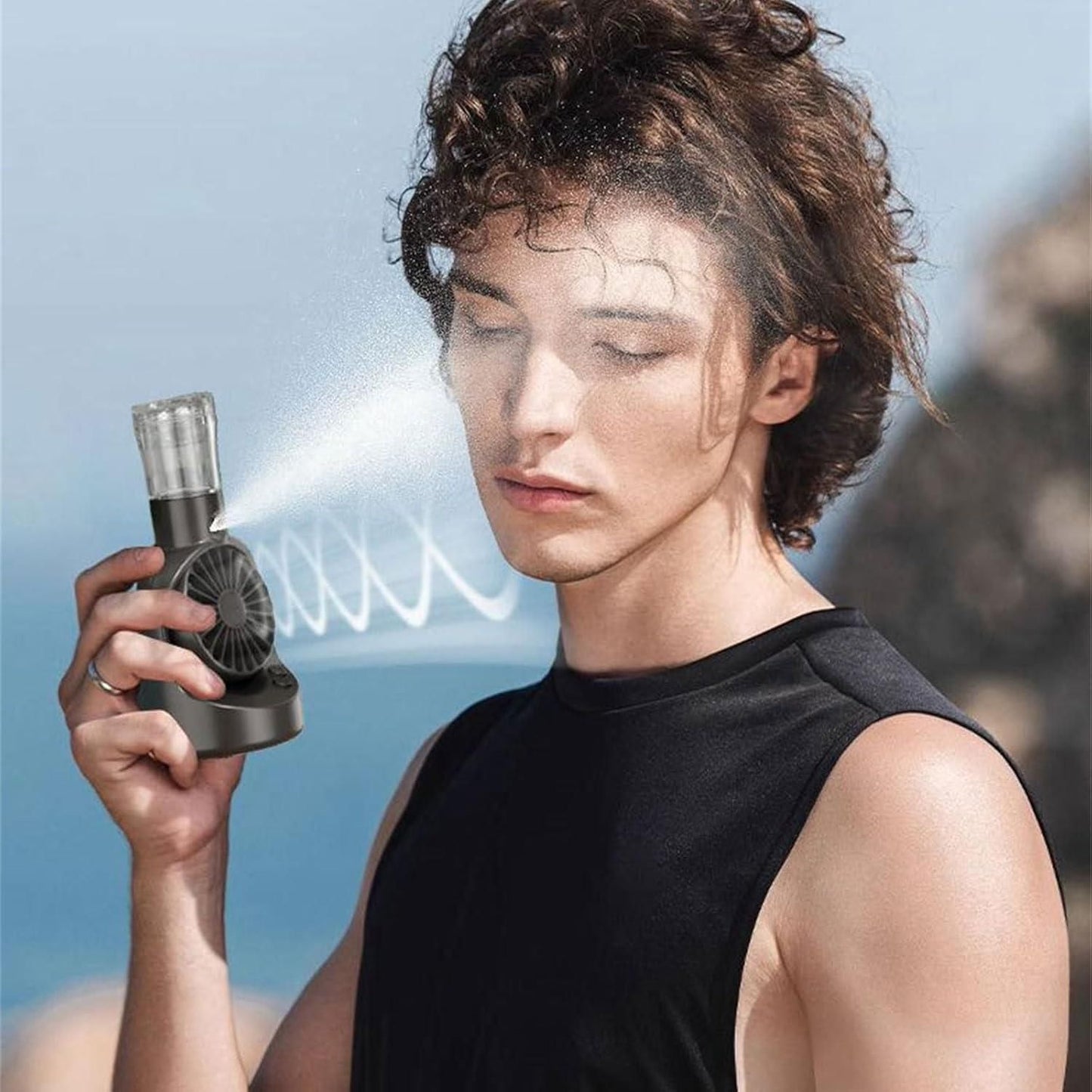 ❄️ ArcticMist™ Portable Spray Cooling Fan