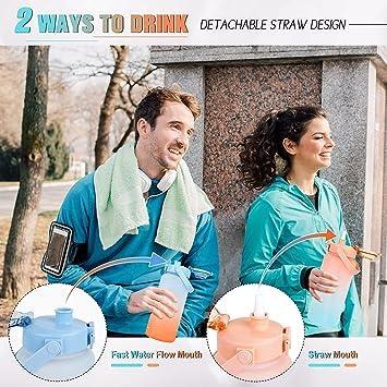 3-Pack Motivational Water Bottles Set 💧⏰