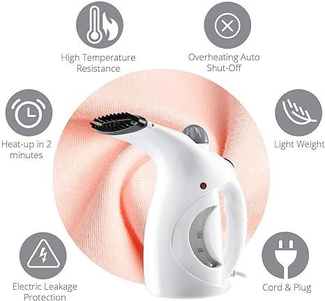 SteamPro Portable Garment & Facial Steamer Iron Brush ♨️👕