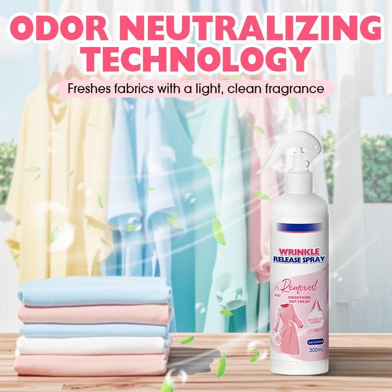 QuickSmooth Wrinkle Release Spray – No Iron Needed 👕✨