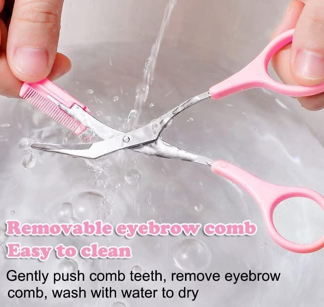 ✨ Precision Eyebrow Trimmer Scissors ✂️