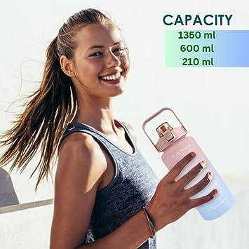 3-Pack Motivational Water Bottles Set 💧⏰