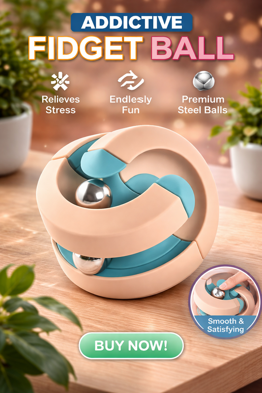 ✨ Rotating Bead Orbit Toy | Anti-Stress Sensory Fun 🌀🧩