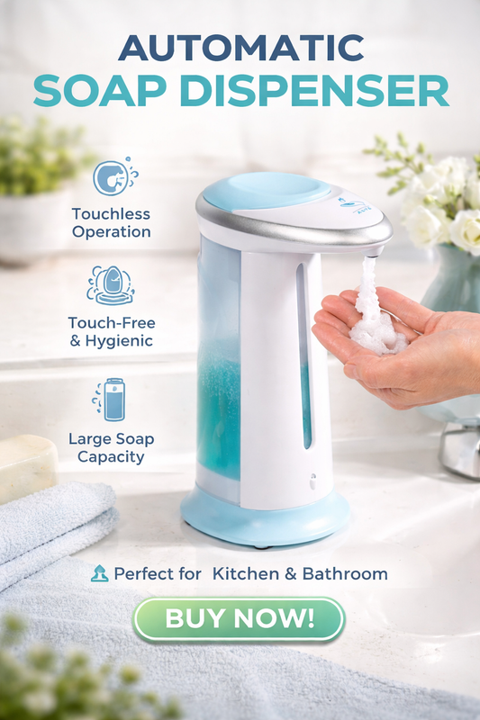 ✨ Automatic Touchless Soap Dispenser | Smart Hygiene 💧🖐️