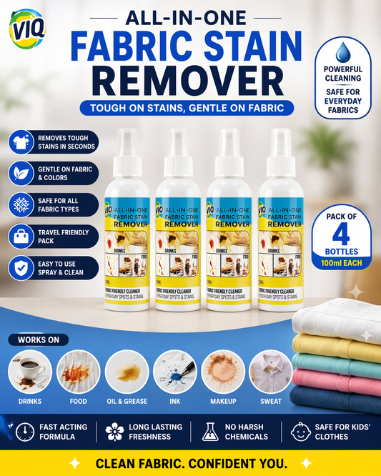 ✨ Instant Stain Eraser 🧼 | All-in-One Fabric Cleaner (Pack of 4)