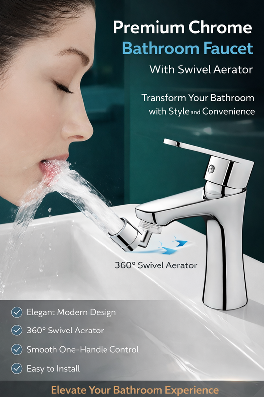 💧 720° Rotatable Faucet Spray Head