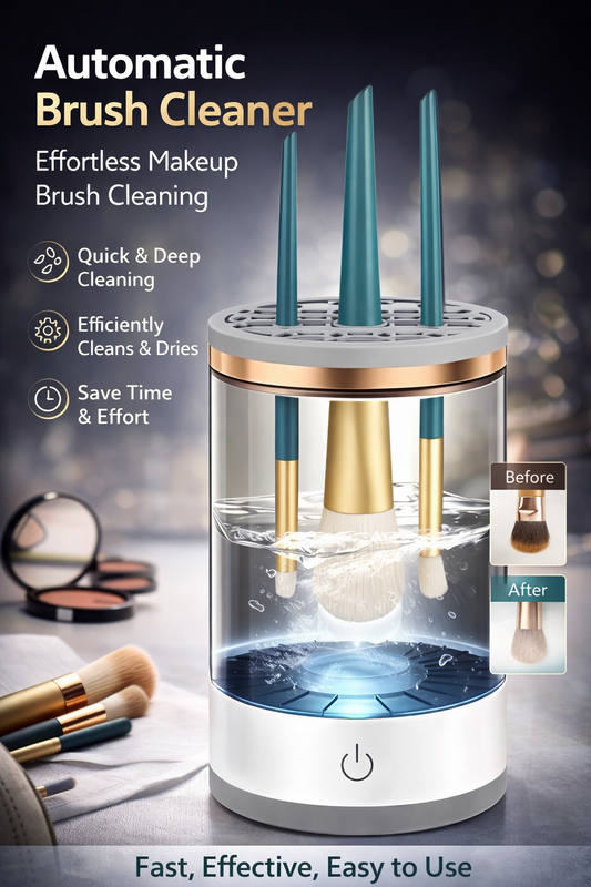 GlowClean Electric Makeup Brush Cleaner ✨🧼