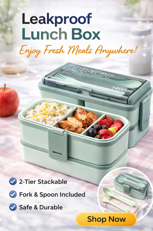Bento Compartment Lunch Box 🍱✨