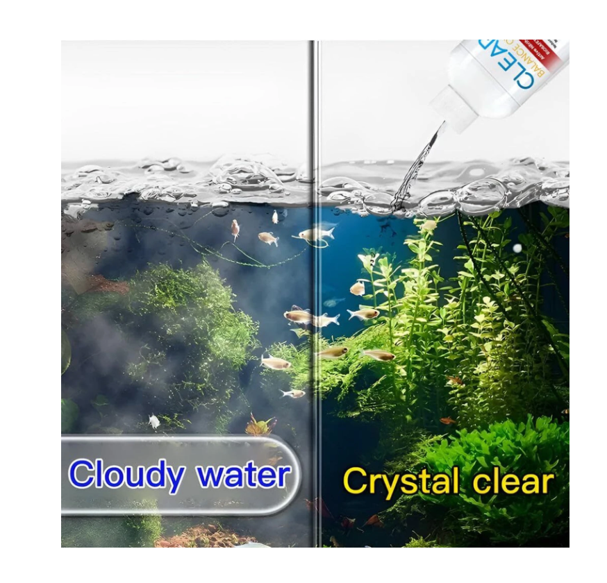 🐠 Crystal Clear Aquarium Cleaner 💧 | Algae Remover (Buy 1 Get 2 Free)