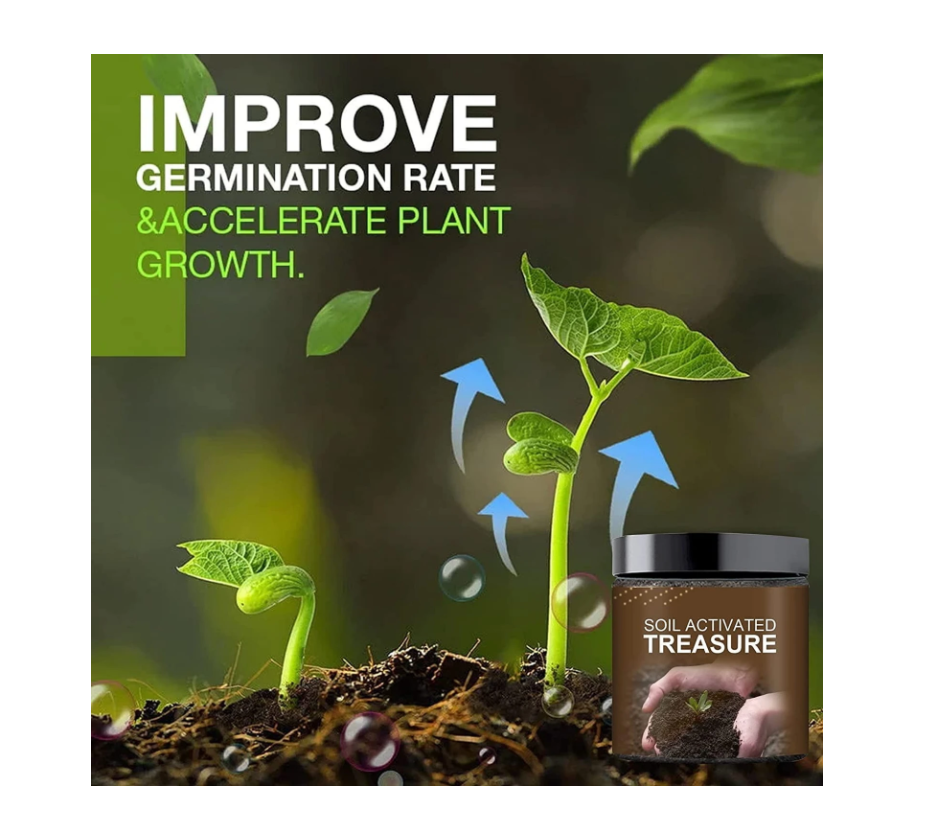 🌱 Soil Active Treasure Mix 🌿 | Premium Fertile Potting Soil (Pack of 2)