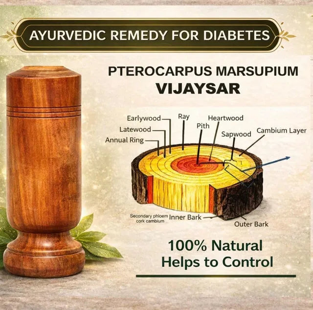 🌿 Herbal Wooden Tumbler | Natural Wellness Drink Cup 🪵