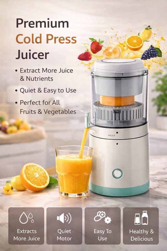 FreshSqueeze Portable Electric Citrus Juicer 🍊⚡