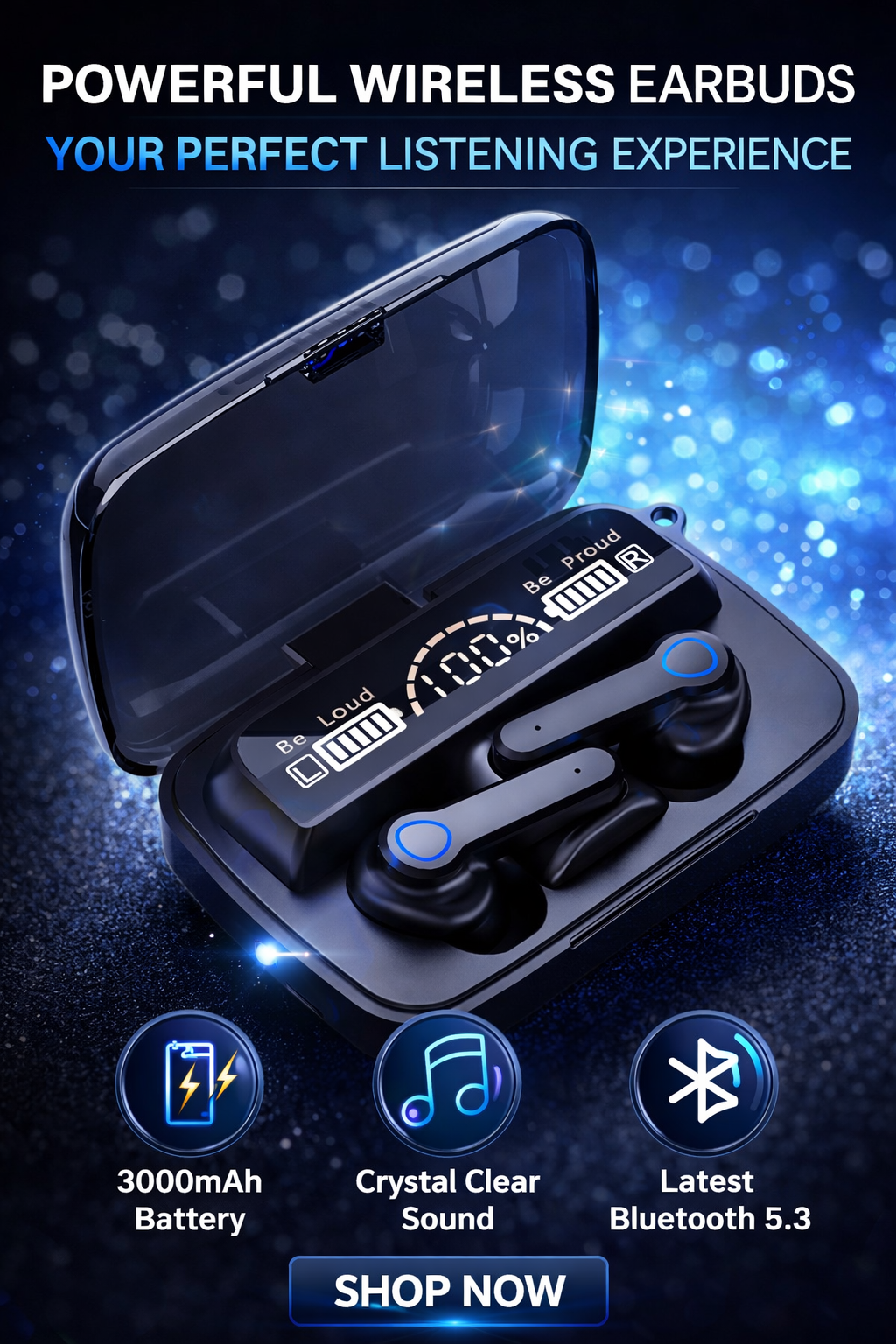 M19 TWS Bluetooth Earbuds 🎧⚡